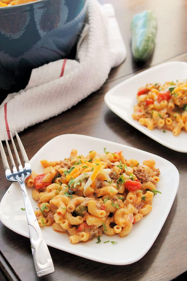 Chile Con Queso Mac and Cheese Countryside Cravings