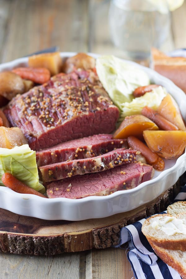 Slow Cooker Guinness Corned Beef Countryside Cravings