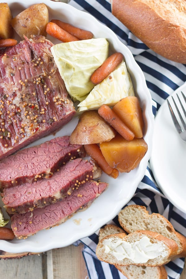 Slow Cooker Guinness Corned Beef Countryside Cravings