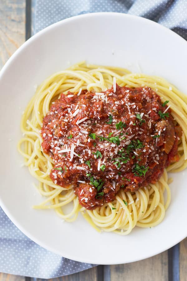 Slow Cooker Spaghetti Sauce Countryside Cravings