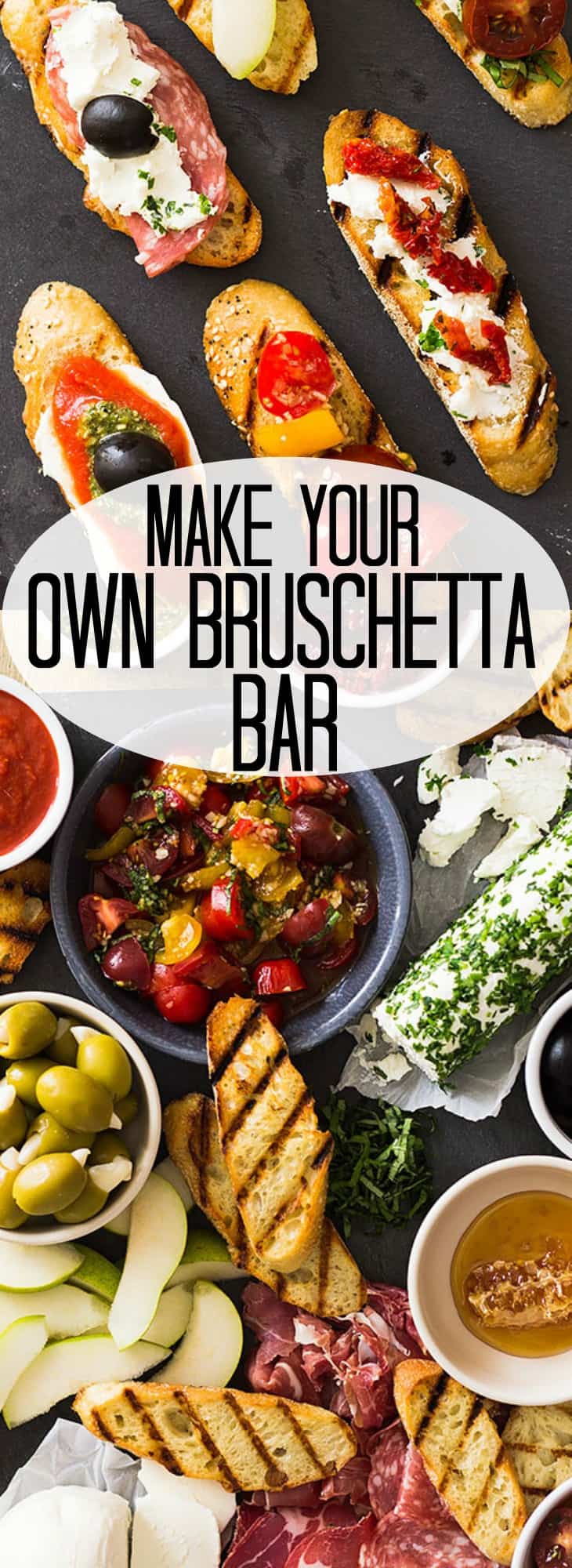Make Your Own Bruschetta Bar Countryside Cravings