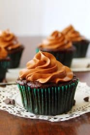 Chocolate Zucchini Cupcakes with Cream Cheese Frosting