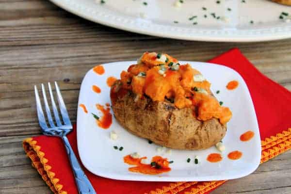 Buffalo Chicken Baked Potato