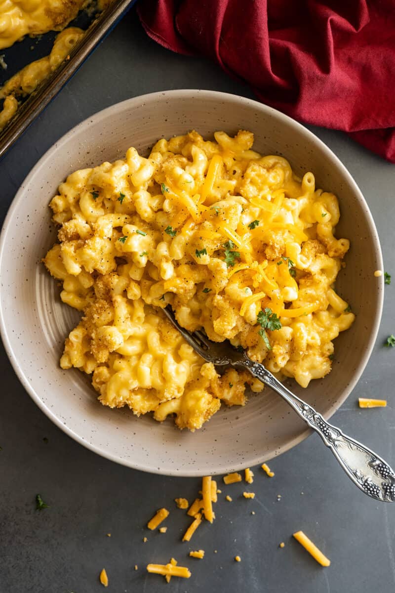 Homemade Baked Mac and Cheese - Countryside Cravings