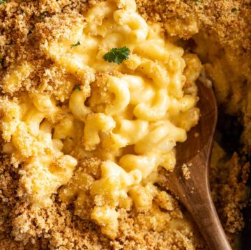 Homemade Baked Mac and Cheese