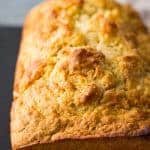 Beer Bread is a simple quick bread that is flavored with beer. It's really easy to make and goes great with any meal!