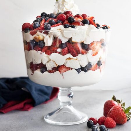 Berry Coconut Trifle