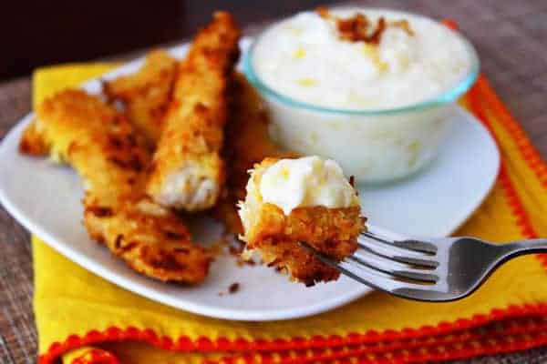 Baked Coconut Chicken Strips