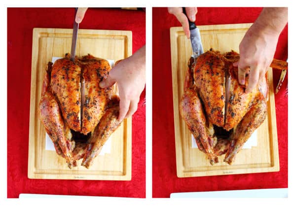 How to carve a turkey