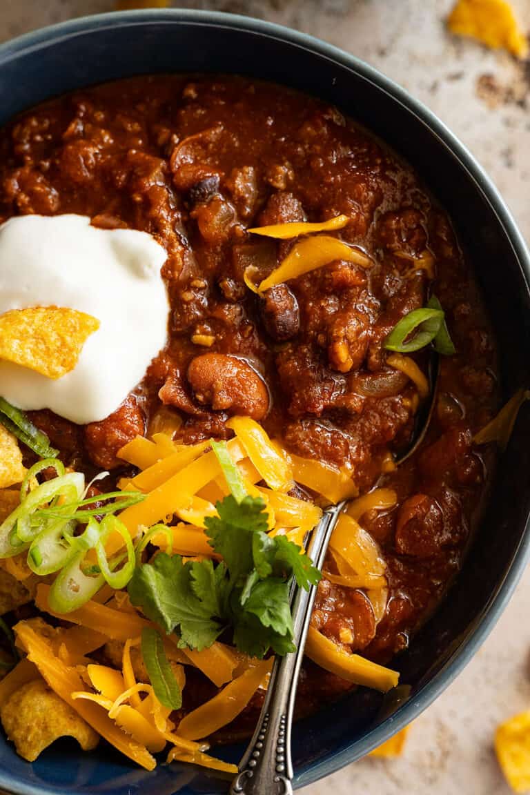 Slow Cooker Chili Countryside Cravings
