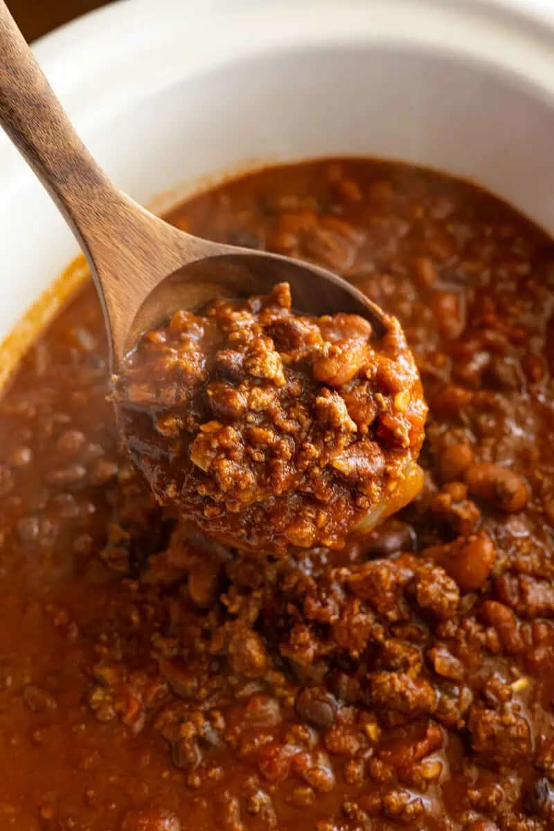 Slow Cooker Chili Countryside Cravings