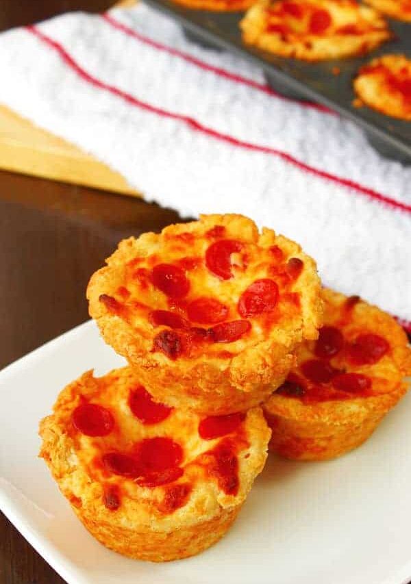 Mini Deep Dish Pizzas