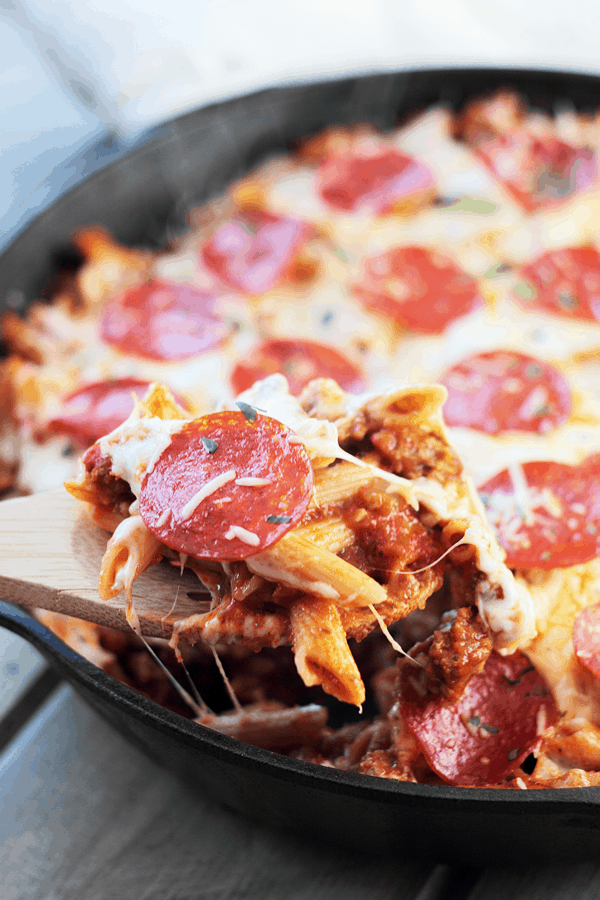 One Pot Pizza Pasta Countryside Cravings