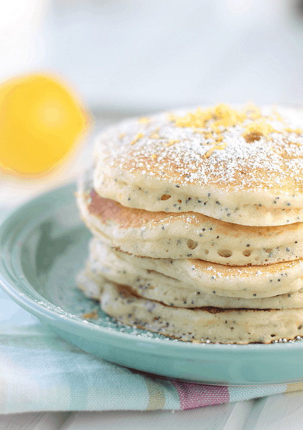 An extra special lemon ricotta pancake for an extra special someone! | Countryside Cravings