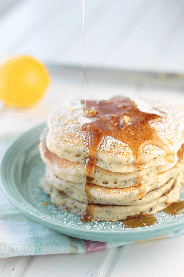 An extra special lemon ricotta pancake for an extra special someone! | Countryside Cravings