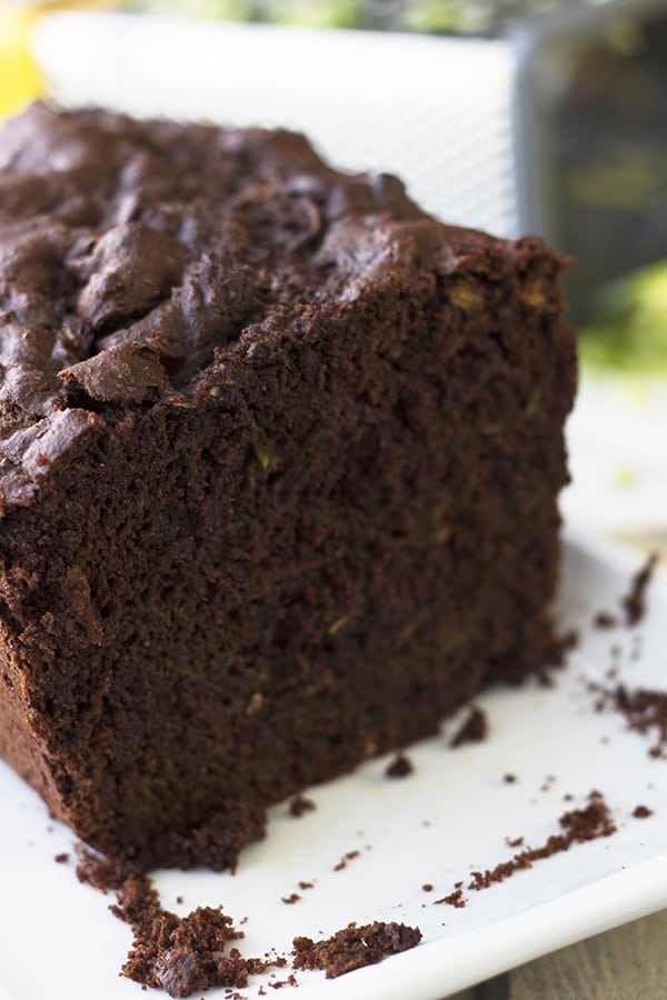 This Double Chocolate Zucchini Muffin Bread is rich, moist and super chocolatey! |Countryside Cravings