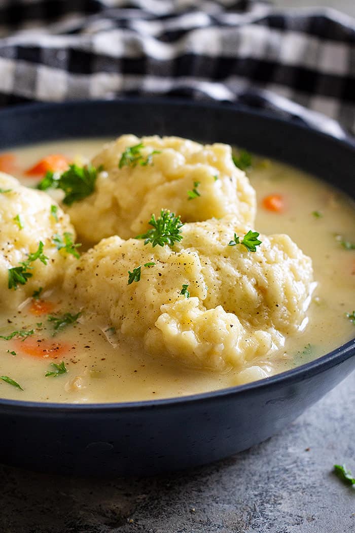 Creamy Turkey and Dumplings Soup - Countryside Cravings