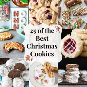 25 of the Best Christmas Cookies all in one place! | countrysidecravings.com