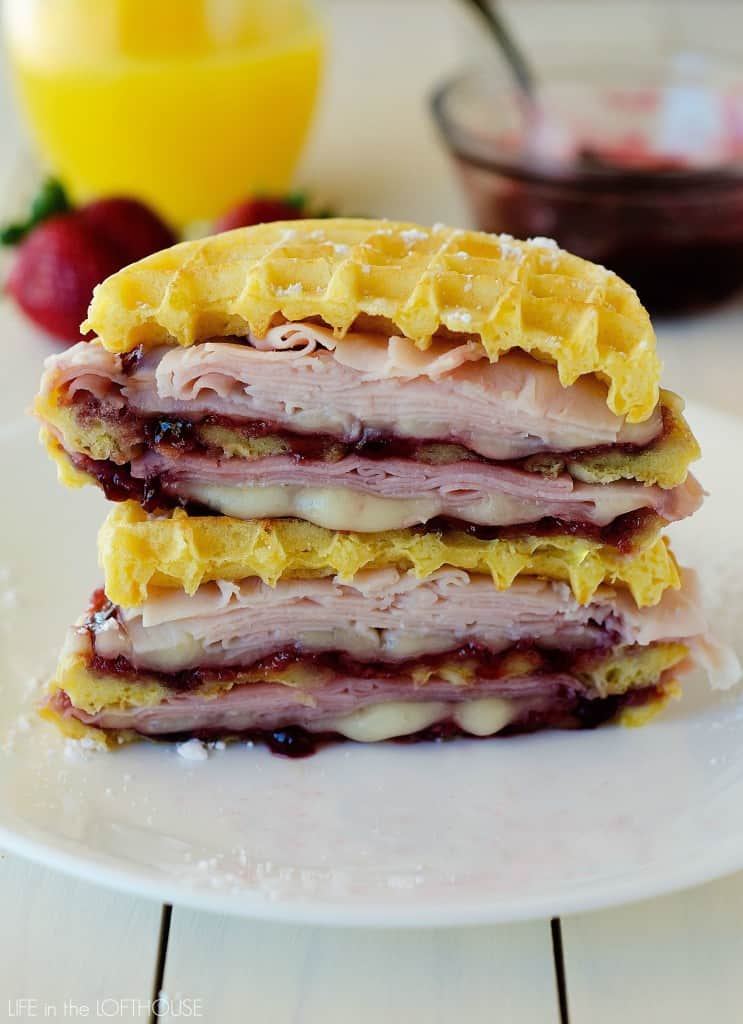Monte Cristo Waffle Sandwich | Life in the Lofthouse
