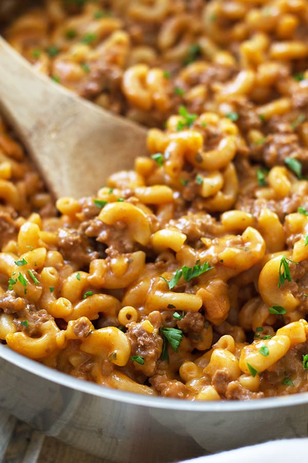 Homemade Hamburger Helper + VIDEO | Countryside Cravings