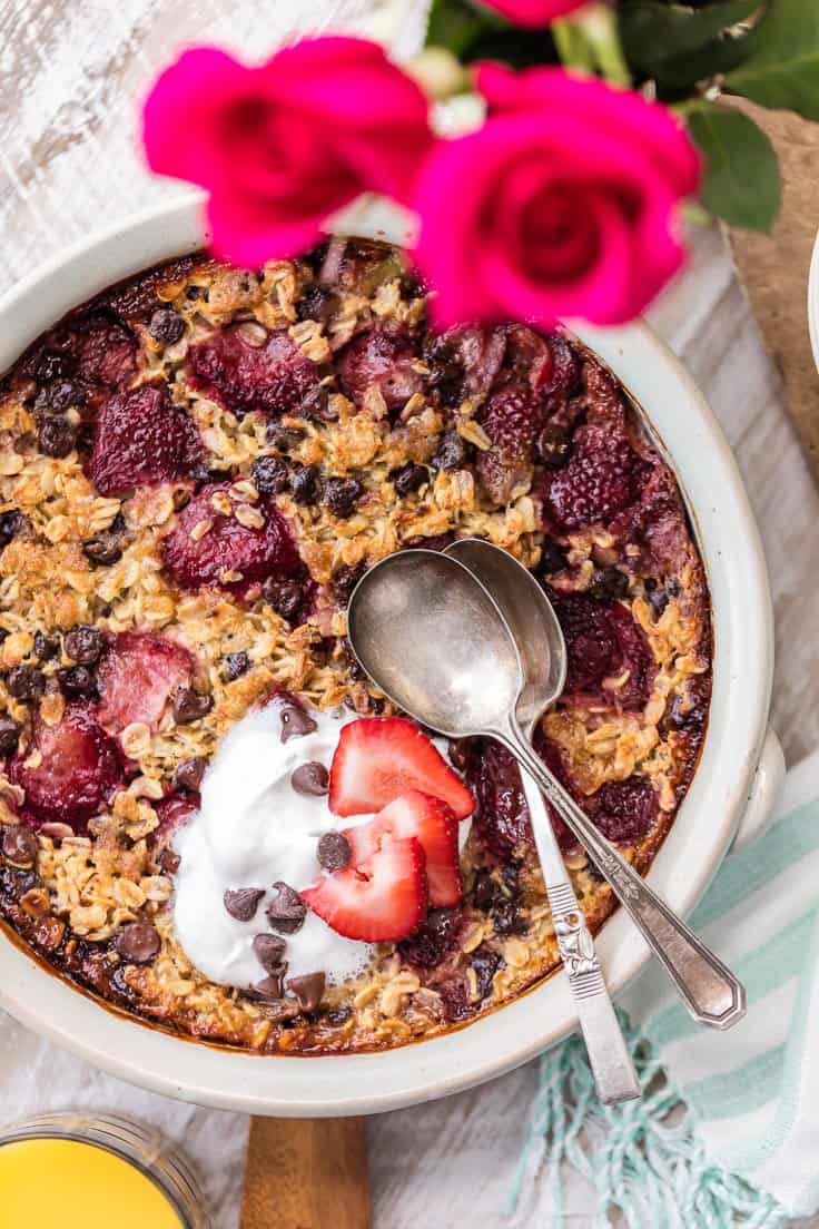 chocolate-covered-strawberry-baked-oatmeal-1-of-12