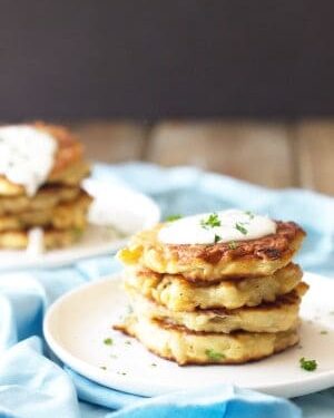 Easy Potato Scallion Pancakes Countryside Cravings
