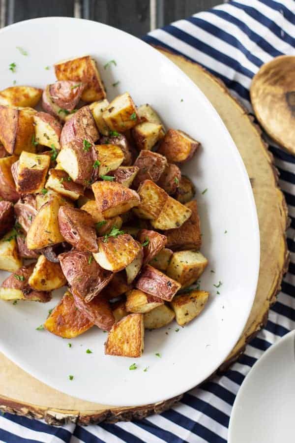 Crispy Roasted Potatoes - Countryside Cravings