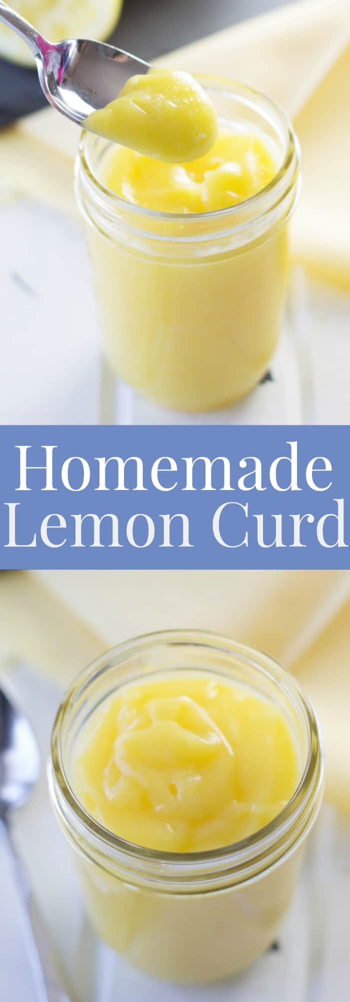 A quick and easy recipe for thick and luscious homemade Lemon Curd! | www.countrysidecravings.com