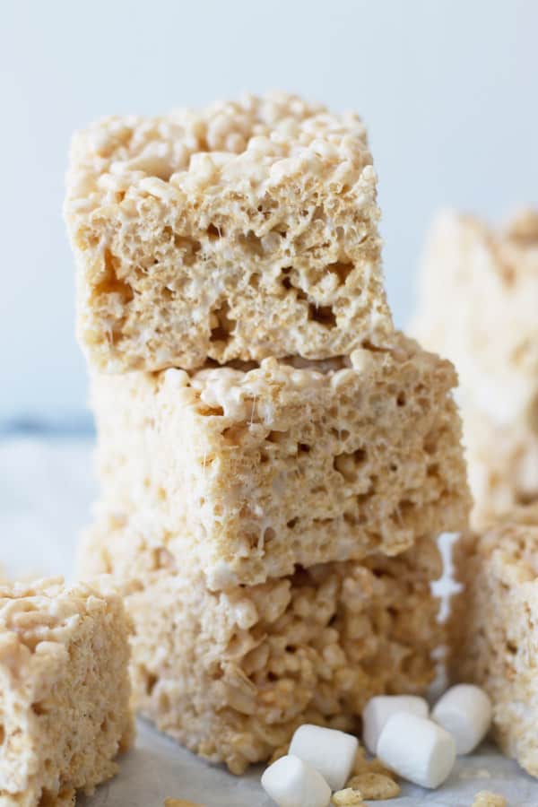 Chewy Rice Krispie Treats Countryside Cravings