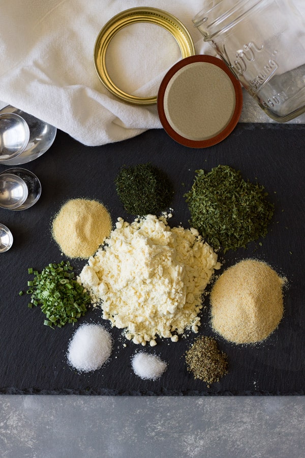 DIY Homemade Ranch Seasoning recipe for a quick and easy alternative to those store bought packets! | www.countrysidecravings.com