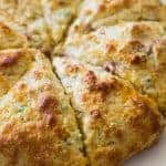 Savory Ham and Cheddar Scones that are easy to make and perfect for breakfast, snack time or with a steaming bowl of soup! | www.countrysidecravings.com