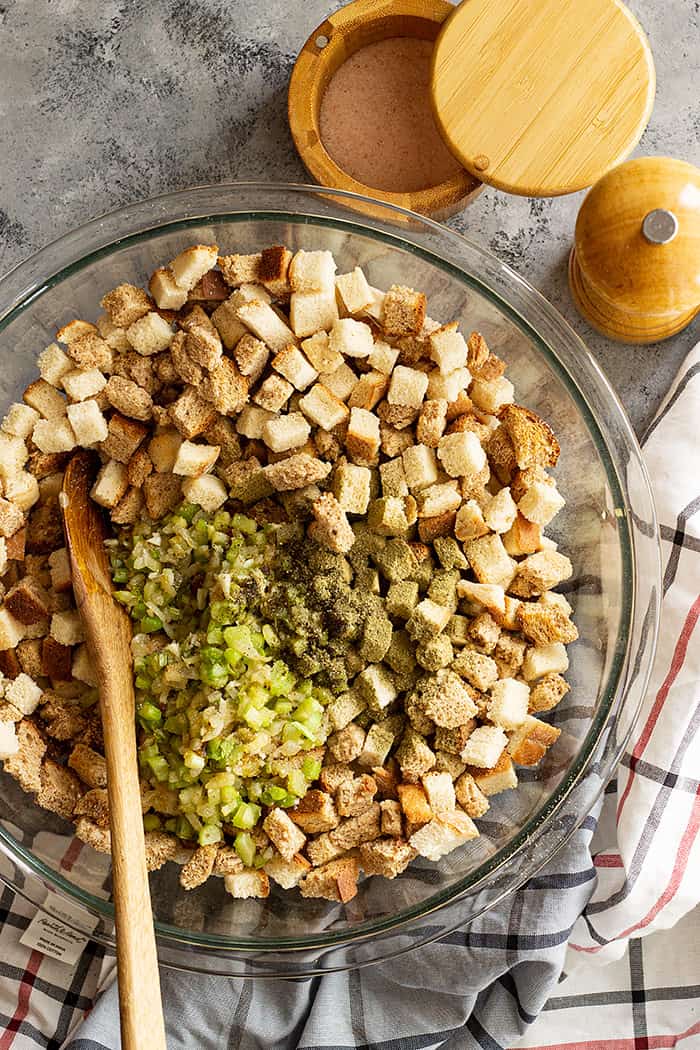 Homemade Herb Stuffing - Countryside Cravings