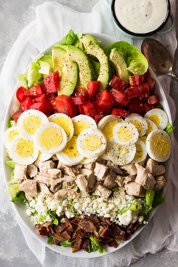 Turkey Cobb Salad Countryside Cravings