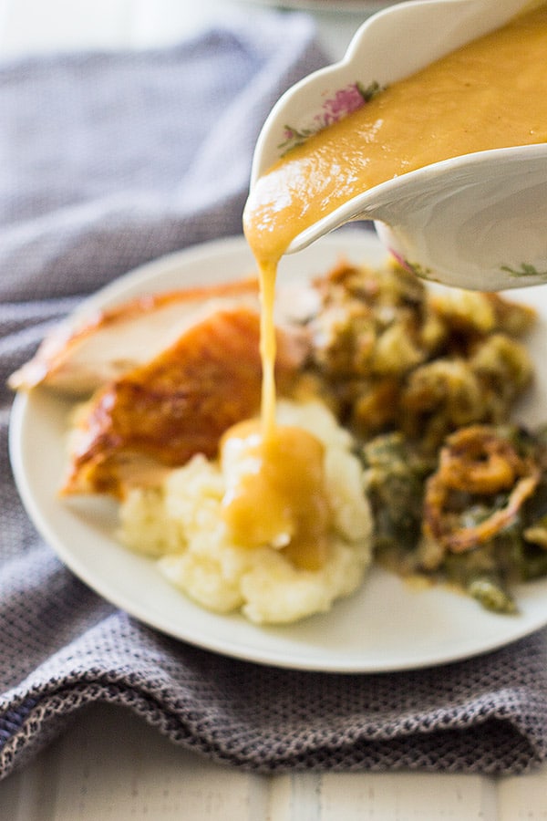 Homemade Turkey Gravy Countryside Cravings