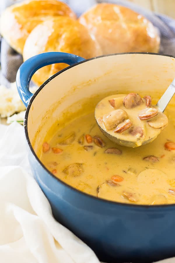 creamy cajun potato soup