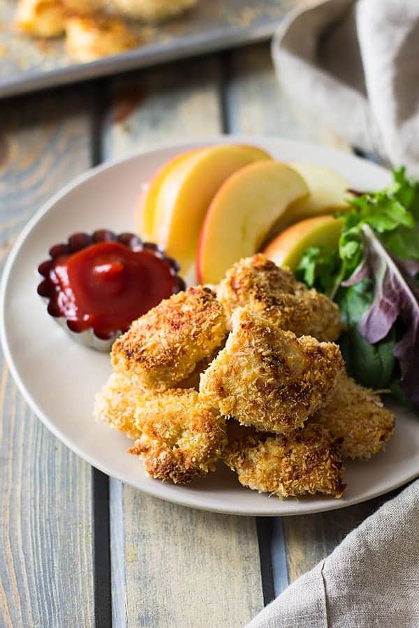 Baked Homemade Chicken Nuggets - Countryside Cravings