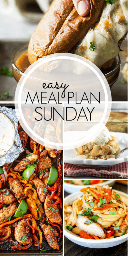 Easy Meal Plan Sunday Week 95 