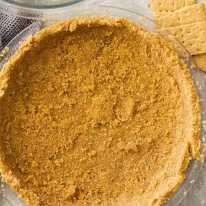 This simple Homemade Graham Cracker Crust is a great alternative to those store bought crusts. It is easy to make and tastes a whole lot better!