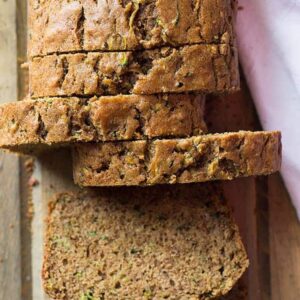 This super easy zucchini quick bread recipe is filled with grated zucchini, cinnamon, clove, and lots of options for stir-ins!