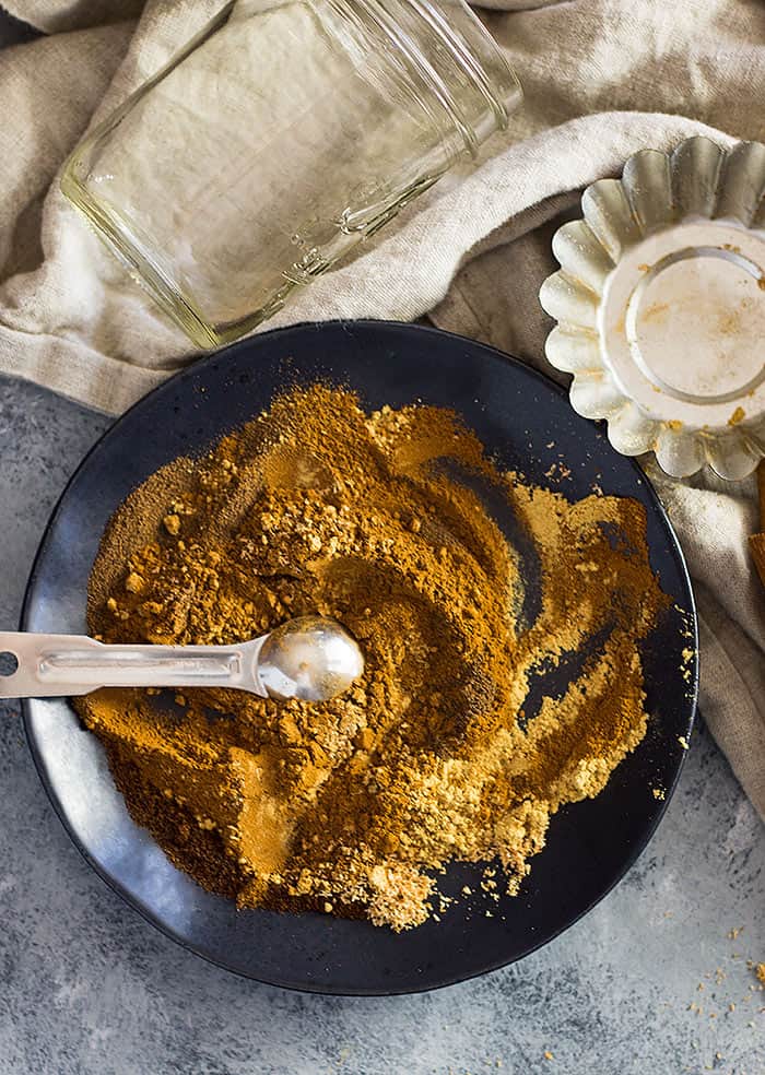 This easy DIY Homemade Pumpkin Pie Spice is a lot cheaper than those jars in the store! Stir together a few pantry staples and enjoy the fragrant warm scent!