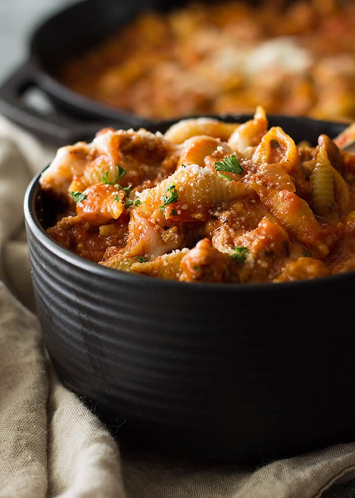 One Pot Italian Sausage Pasta Countryside Cravings