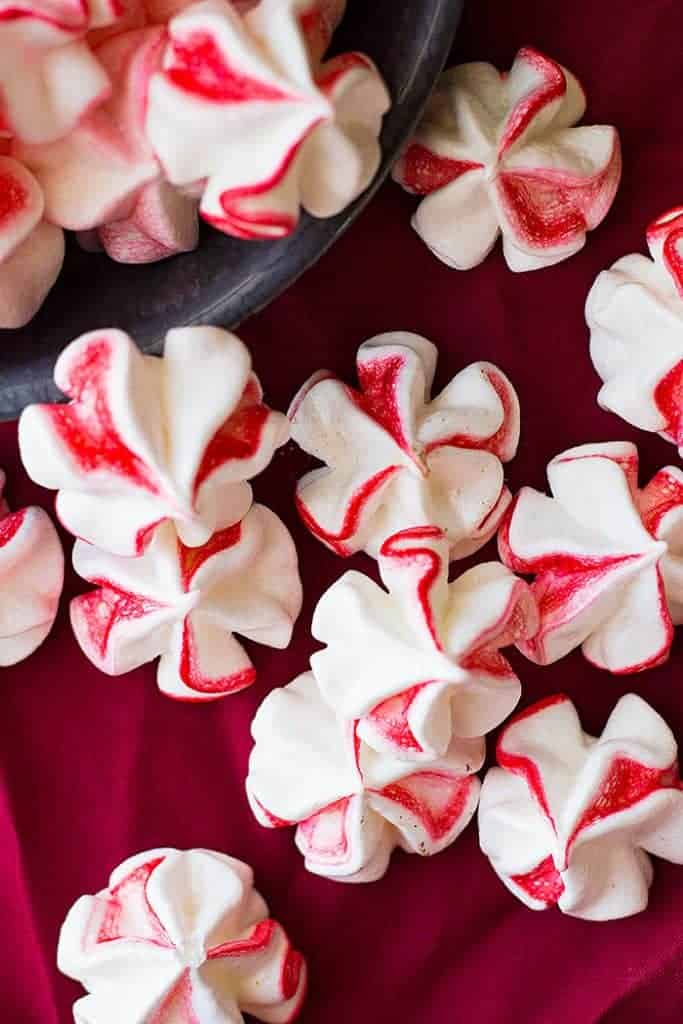 Peppermint Meringue Cookies Recipe Countryside Cravings