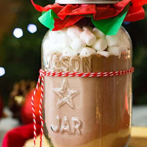 Homemade Dark Chocolate Hot Cocoa Mix Countryside Cravings