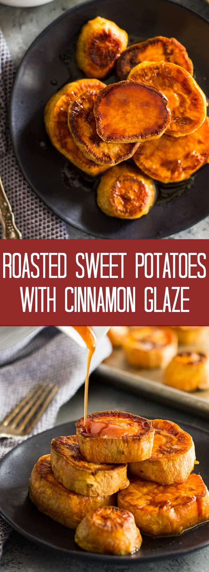 Roasted Sweet Potatoes with Cinnamon Glaze Countryside Cravings