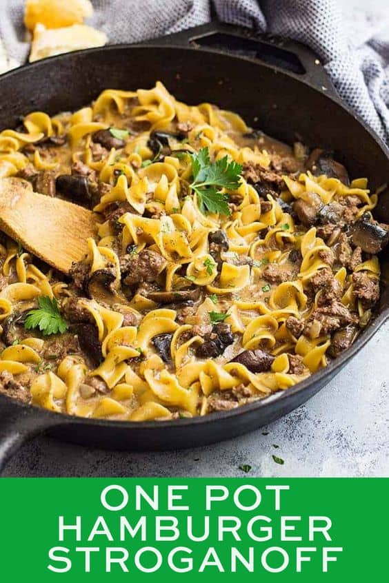 Homemade Hamburger Helper Stroganoff Countryside Cravings