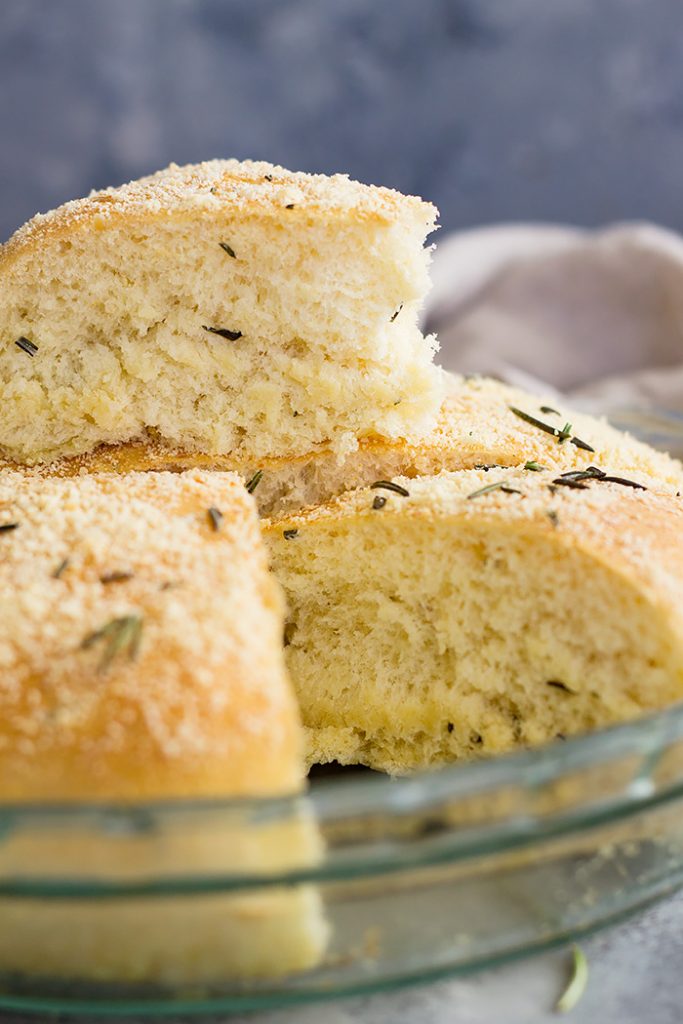 Rosemary Parmesan Bread Countryside Cravings