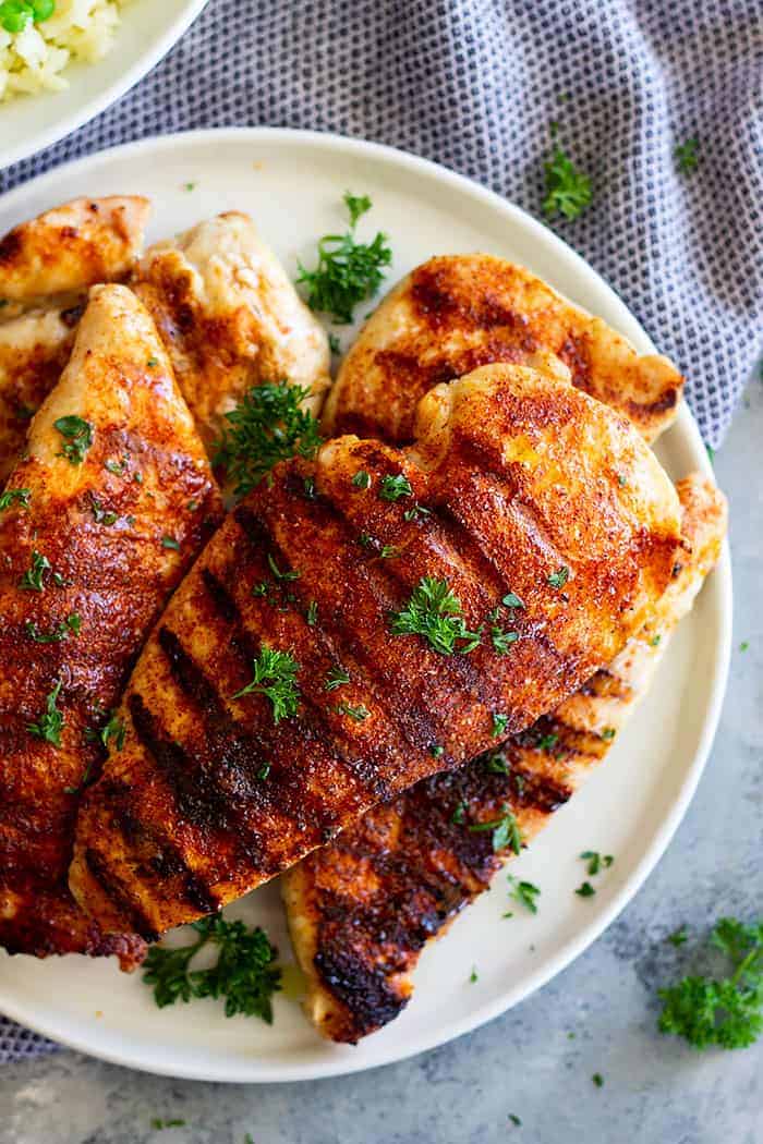 cooked chicken on a plate