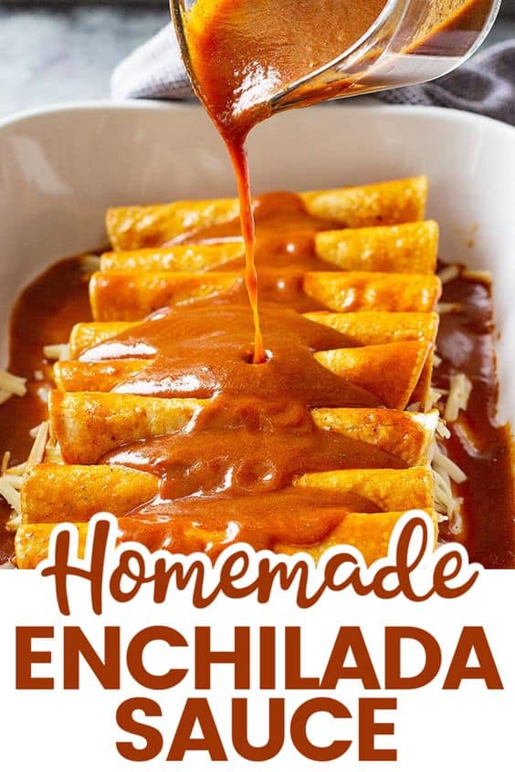 Red Enchilada Sauce Countryside Cravings