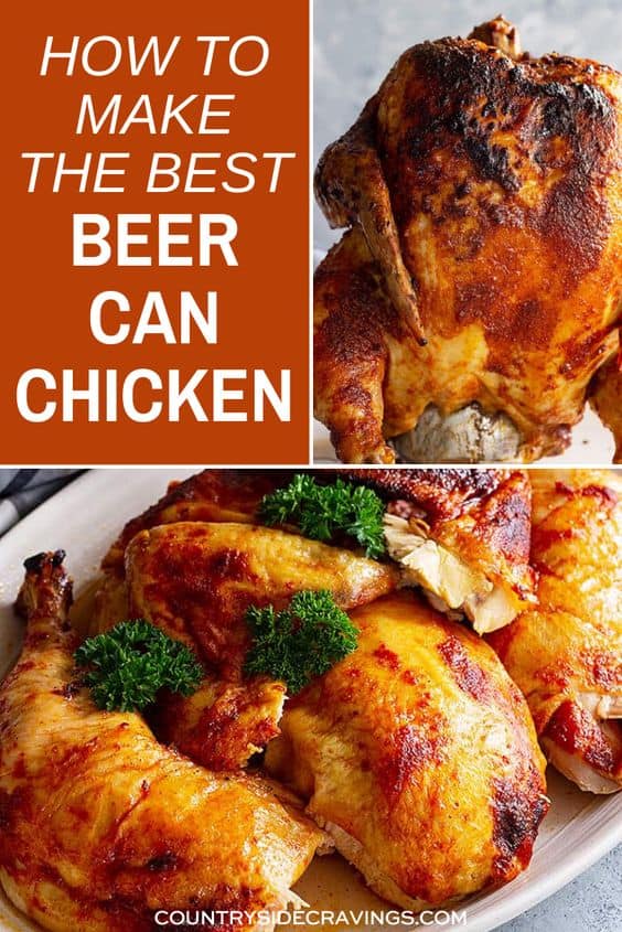 Beer Can Chicken (Beer Butt Chicken) Countryside Cravings