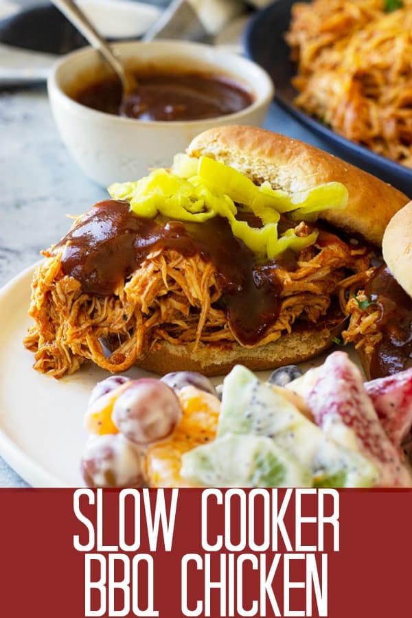 Slow Cooker BBQ Chicken Countryside Cravings